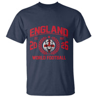 England Football Flag T Shirt Lion St George Cross Soccer Fan Patriotic