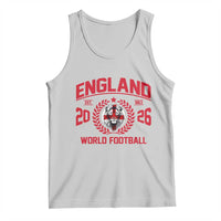 England Football Flag Tank Top Lion St George Cross Soccer Fan Patriotic