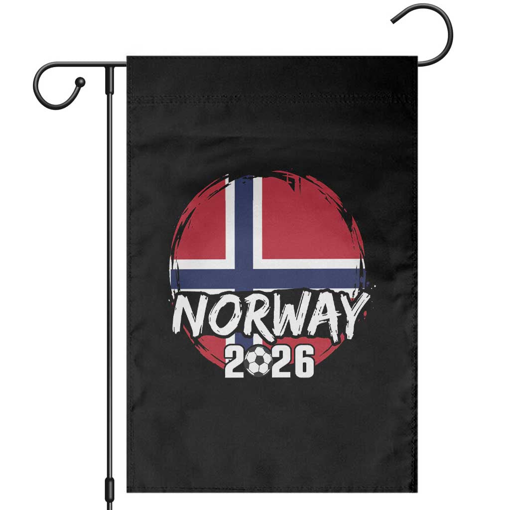 Norway 2026 Soccer Football Fan Norwegian Flag Garden Flag
