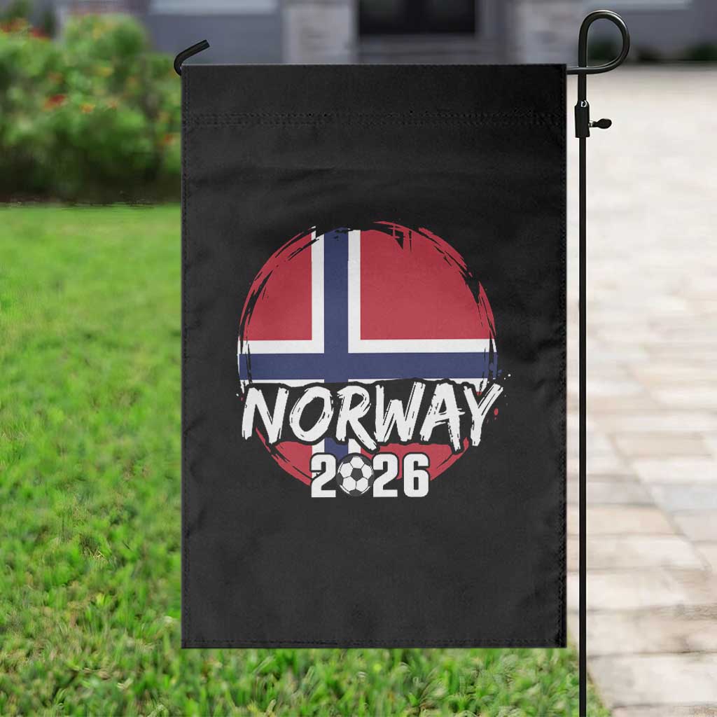 Norway 2026 Soccer Football Fan Norwegian Flag Garden Flag