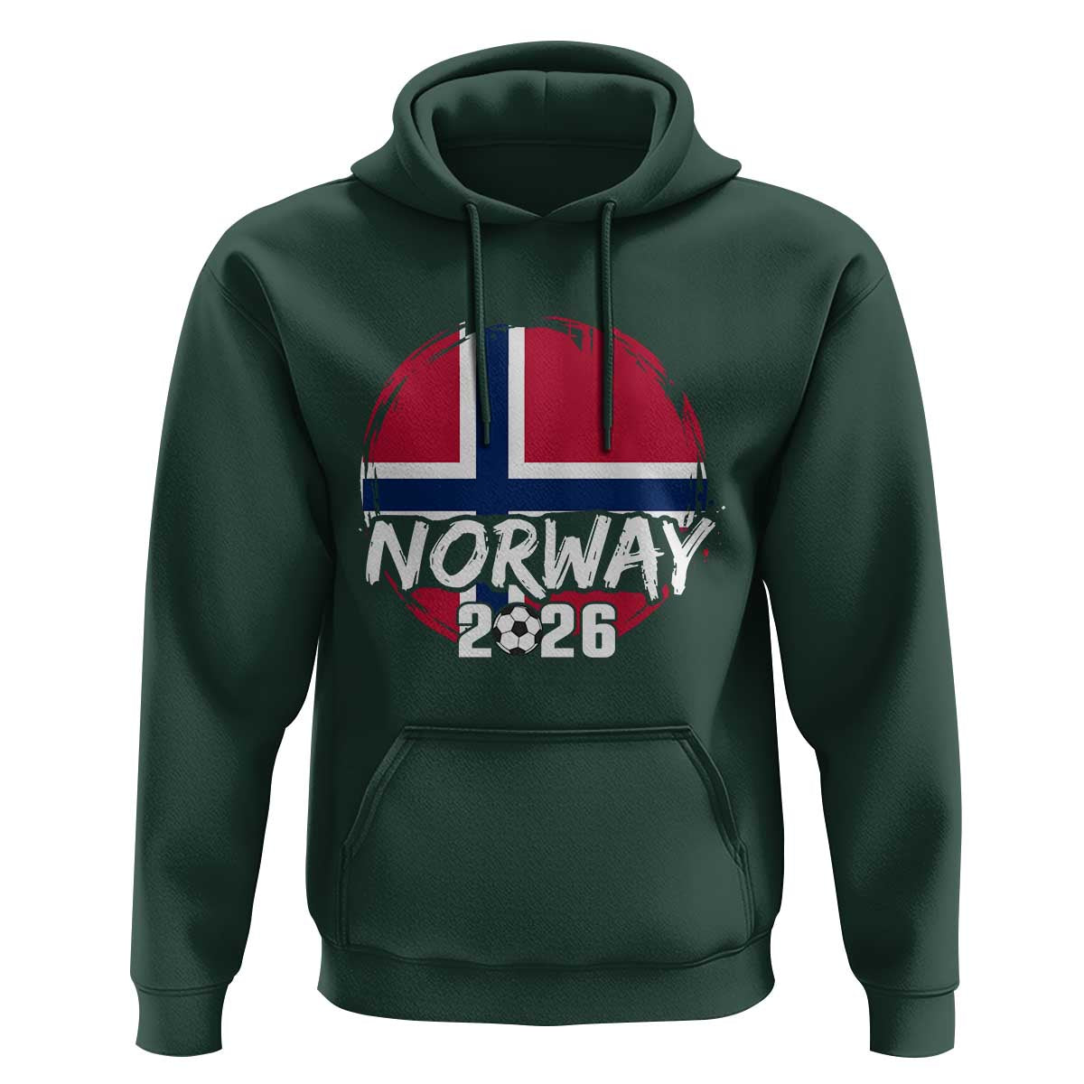 Norway 2026 Soccer Football Fan Norwegian Flag Hoodie