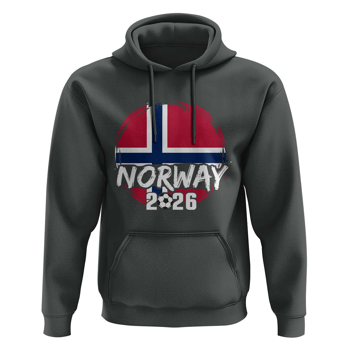 Norway 2026 Soccer Football Fan Norwegian Flag Hoodie