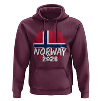 Norway 2026 Soccer Football Fan Norwegian Flag Hoodie