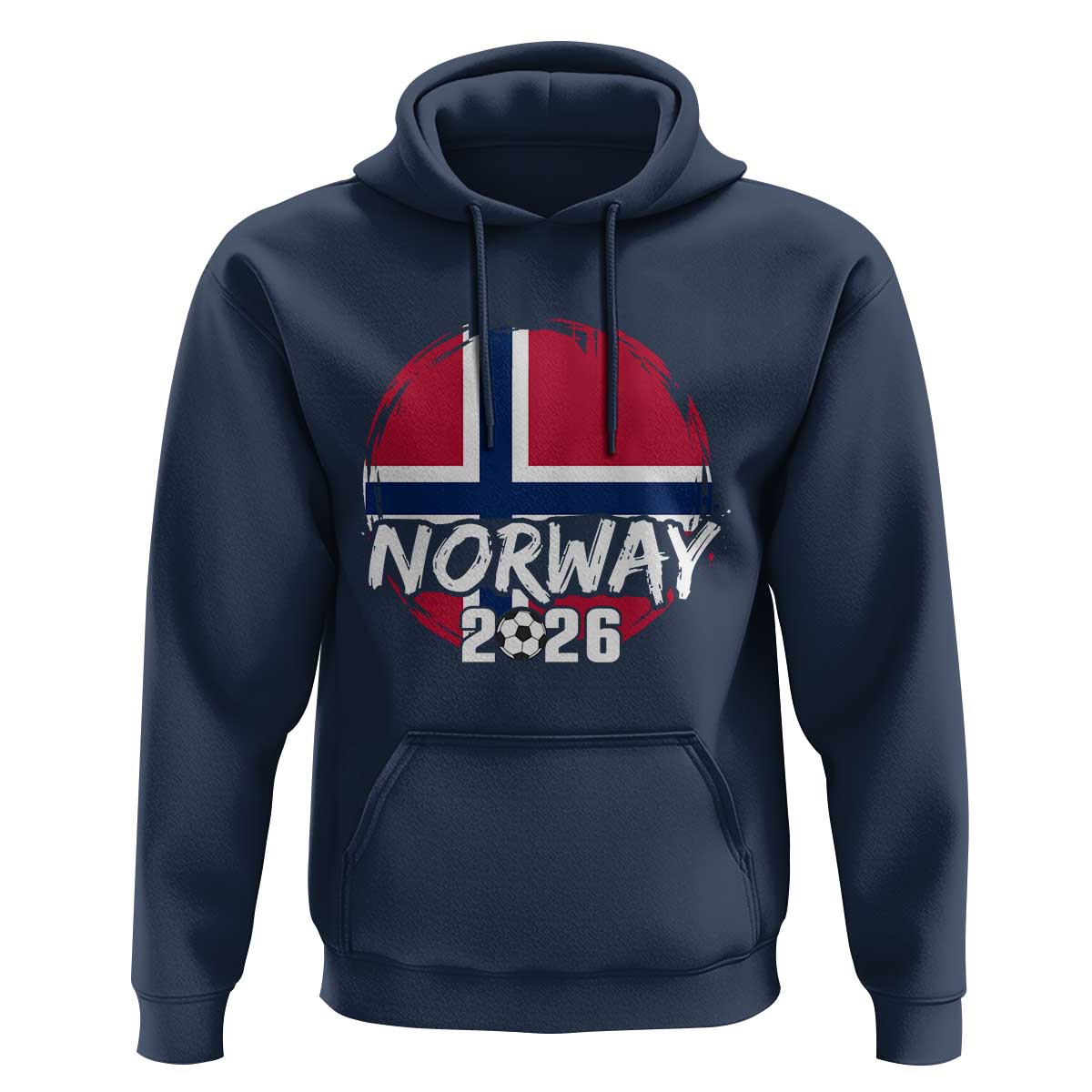 Norway 2026 Soccer Football Fan Norwegian Flag Hoodie