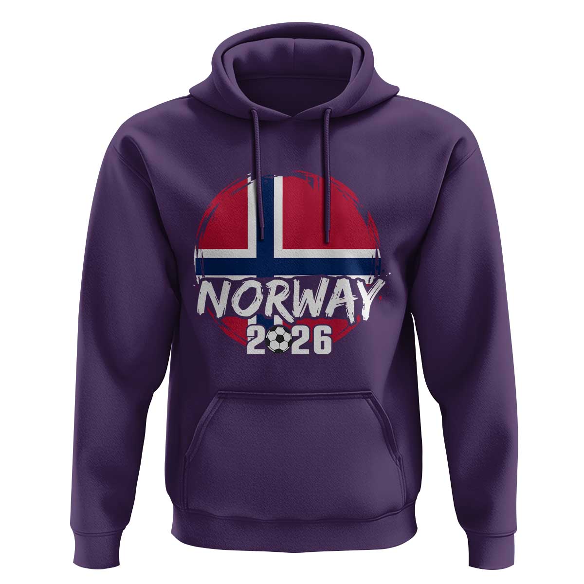 Norway 2026 Soccer Football Fan Norwegian Flag Hoodie