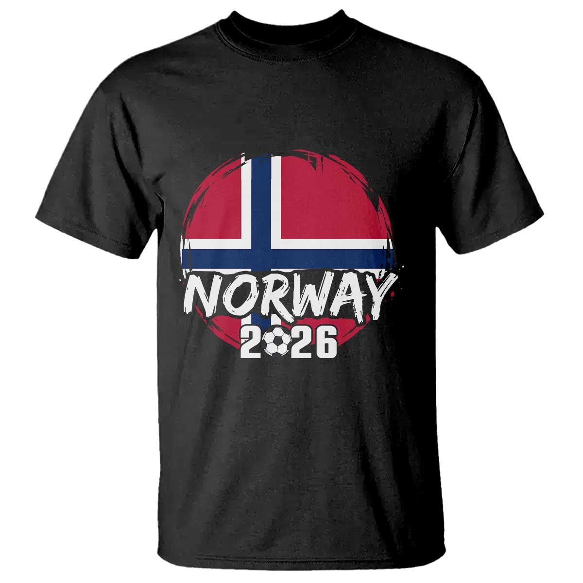 Norway 2026 Soccer Football Fan Norwegian Flag T Shirt