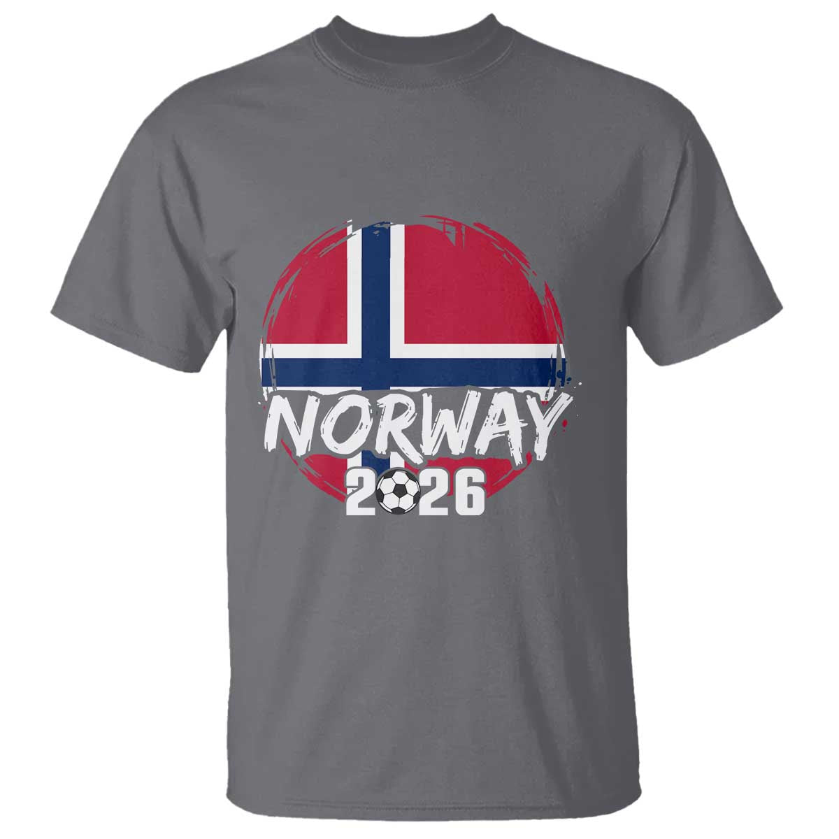 Norway 2026 Soccer Football Fan Norwegian Flag T Shirt