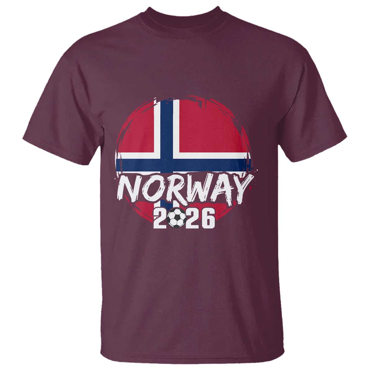 Norway 2026 Soccer Football Fan Norwegian Flag T Shirt