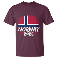 Norway 2026 Soccer Football Fan Norwegian Flag T Shirt