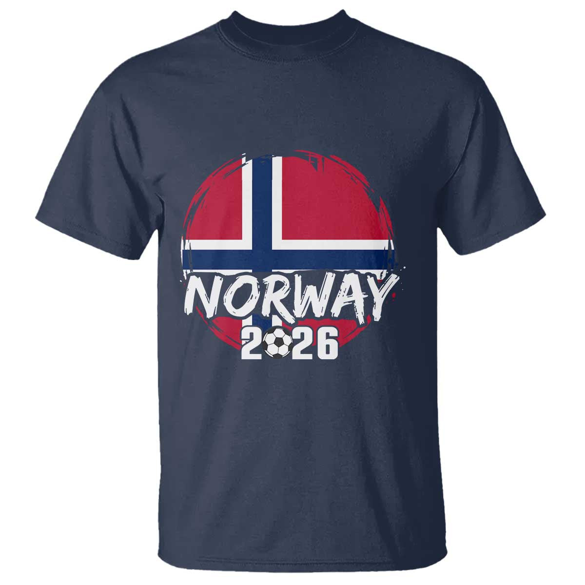 Norway 2026 Soccer Football Fan Norwegian Flag T Shirt