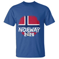 Norway 2026 Soccer Football Fan Norwegian Flag T Shirt