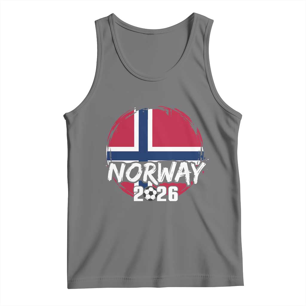 Norway 2026 Soccer Football Fan Norwegian Flag Tank Top