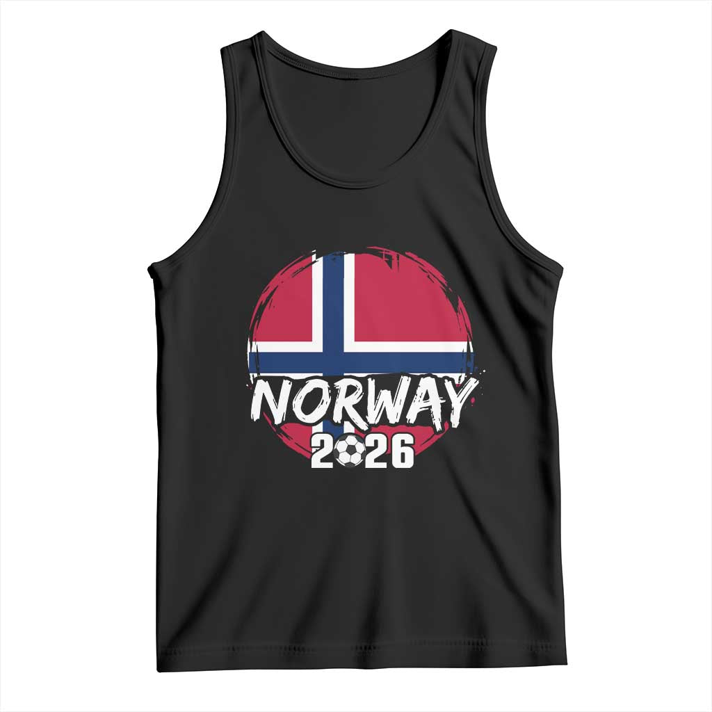 Norway 2026 Soccer Football Fan Norwegian Flag Tank Top