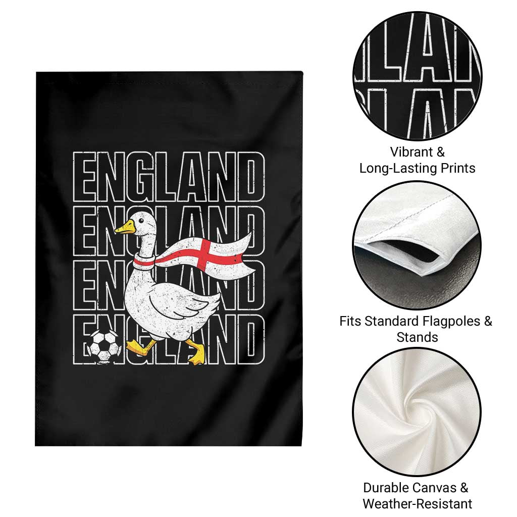 England Soccer Football Garden Flag Silly Goose England Flag Fan Supporter