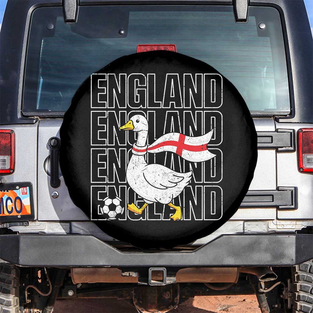 England Soccer Football Spare Tire Cover Silly Goose England Flag Fan Supporter