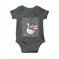 England Soccer Football Baby Onesie Silly Goose England Flag Fan Supporter