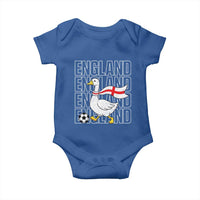 England Soccer Football Baby Onesie Silly Goose England Flag Fan Supporter
