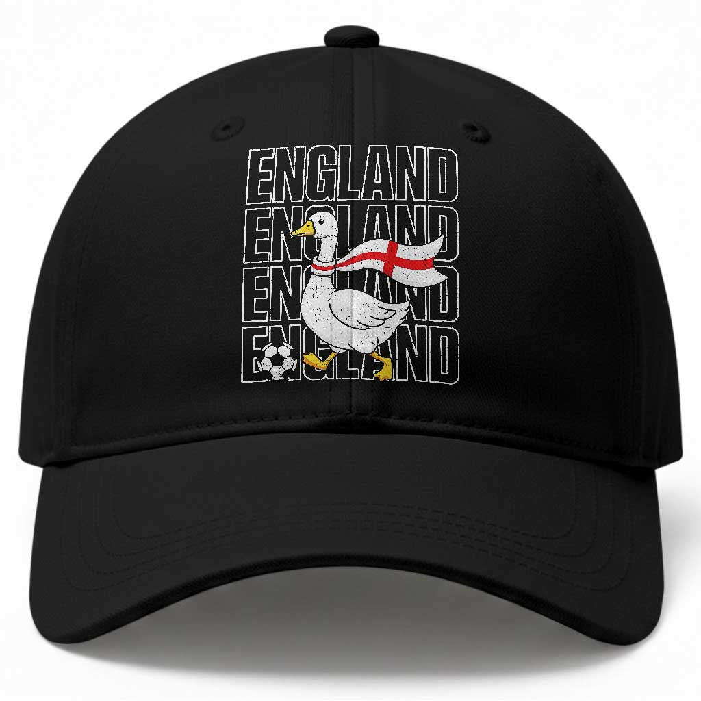England Soccer Football Baseball Cap Silly Goose England Flag Fan Supporter