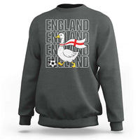 England Soccer Football Sweatshirt Silly Goose England Flag Fan Supporter