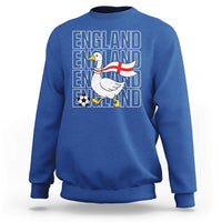England Soccer Football Sweatshirt Silly Goose England Flag Fan Supporter