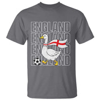 England Soccer Football T Shirt Silly Goose England Flag Fan Supporter
