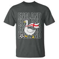 England Soccer Football T Shirt Silly Goose England Flag Fan Supporter
