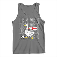 England Soccer Football Tank Top Silly Goose England Flag Fan Supporter