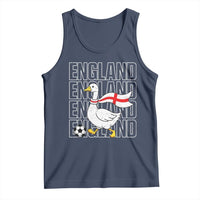 England Soccer Football Tank Top Silly Goose England Flag Fan Supporter