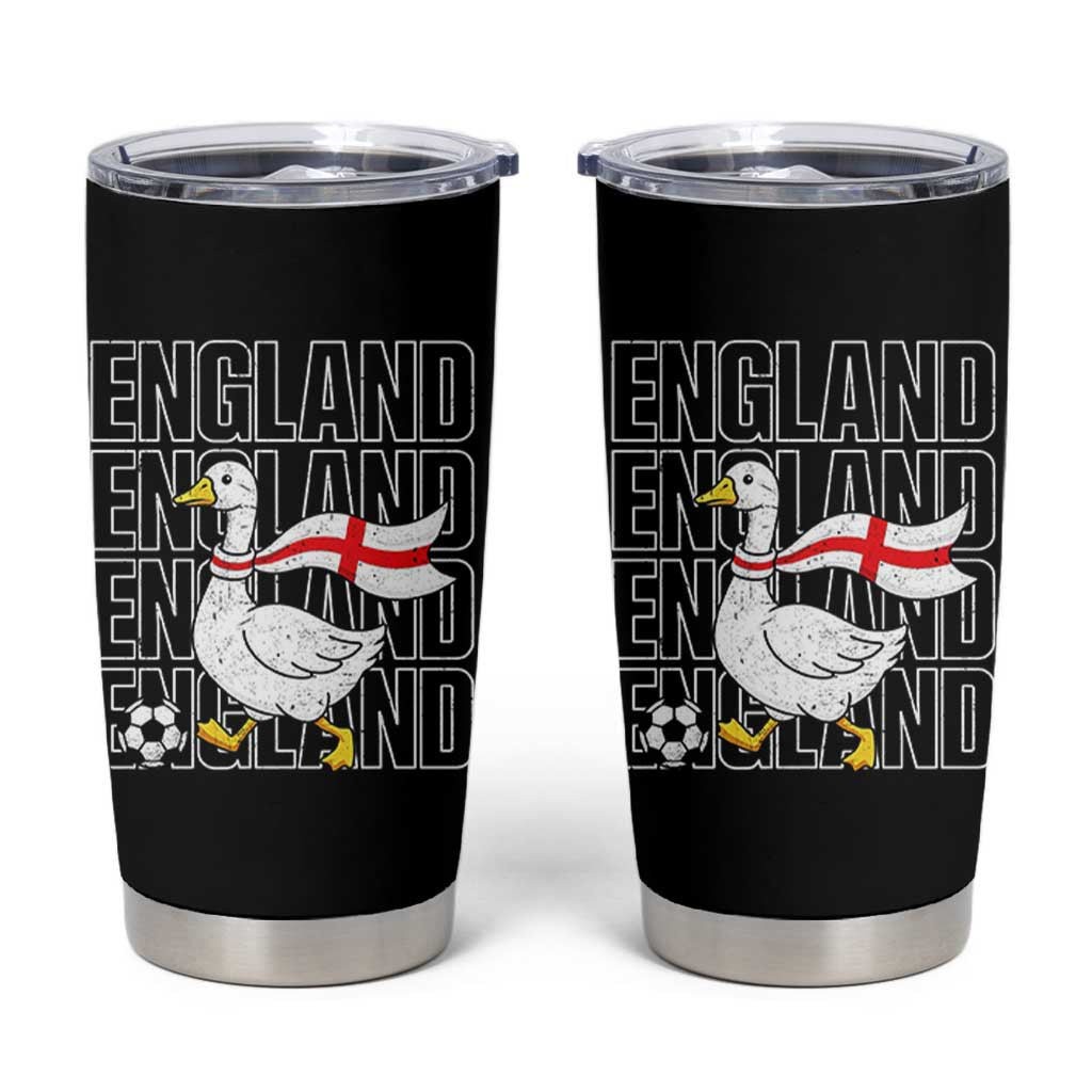 England Soccer Football Tumbler Cup Silly Goose England Flag Fan Supporter