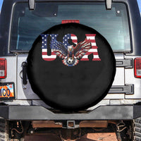 USA Soccer Eagle American Flag Fan Spare Tire Cover