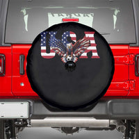 USA Soccer Eagle American Flag Fan Spare Tire Cover