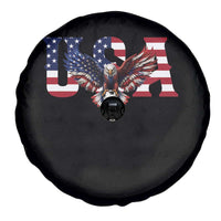 USA Soccer Eagle American Flag Fan Spare Tire Cover