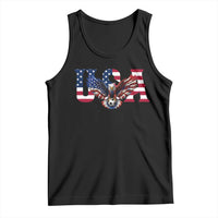 USA Soccer Eagle American Flag Fan Tank Top