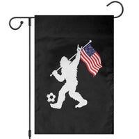USA Soccer Bigfoot American Flag Fan Garden Flag
