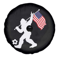 USA Soccer Bigfoot American Flag Fan Spare Tire Cover