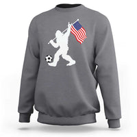 USA Soccer Bigfoot American Flag Fan Sweatshirt