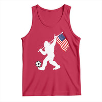 USA Soccer Bigfoot American Flag Fan Tank Top