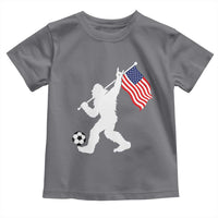 USA Soccer Bigfoot American Flag Fan Toddler T Shirt