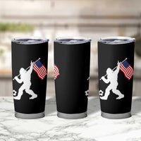 USA Soccer Bigfoot American Flag Fan Tumbler Cup
