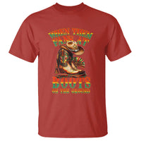 Black Cowgirl T Shirt When Them Fans At Boots On The Ground - Wonder Print Shop