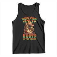 Black Cowgirl Tank Top When Them Fans At Boots On The Ground - Wonder Print Shop