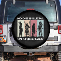 No One is Illegal on Stolen Land Spare Tire Cover Native American Indigenous - Wonder Print Shop
