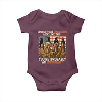 Native American Heritage Baby Onesie Unless Your Ancestors Look Like This You Are Probably An Immigrant TS14