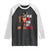 Native American Stop MMIW Raglan Shirt I Wear Red For My Sister - Wonder Print Shop