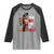 Native American Stop MMIW Raglan Shirt I Wear Red For My Sister - Wonder Print Shop