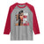 Native American Stop MMIW Raglan Shirt I Wear Red For My Sister - Wonder Print Shop