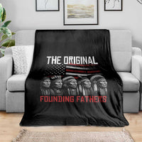 Native American Tribe Throw Blanket The Original Founding Fathers - Wonder Print Shop