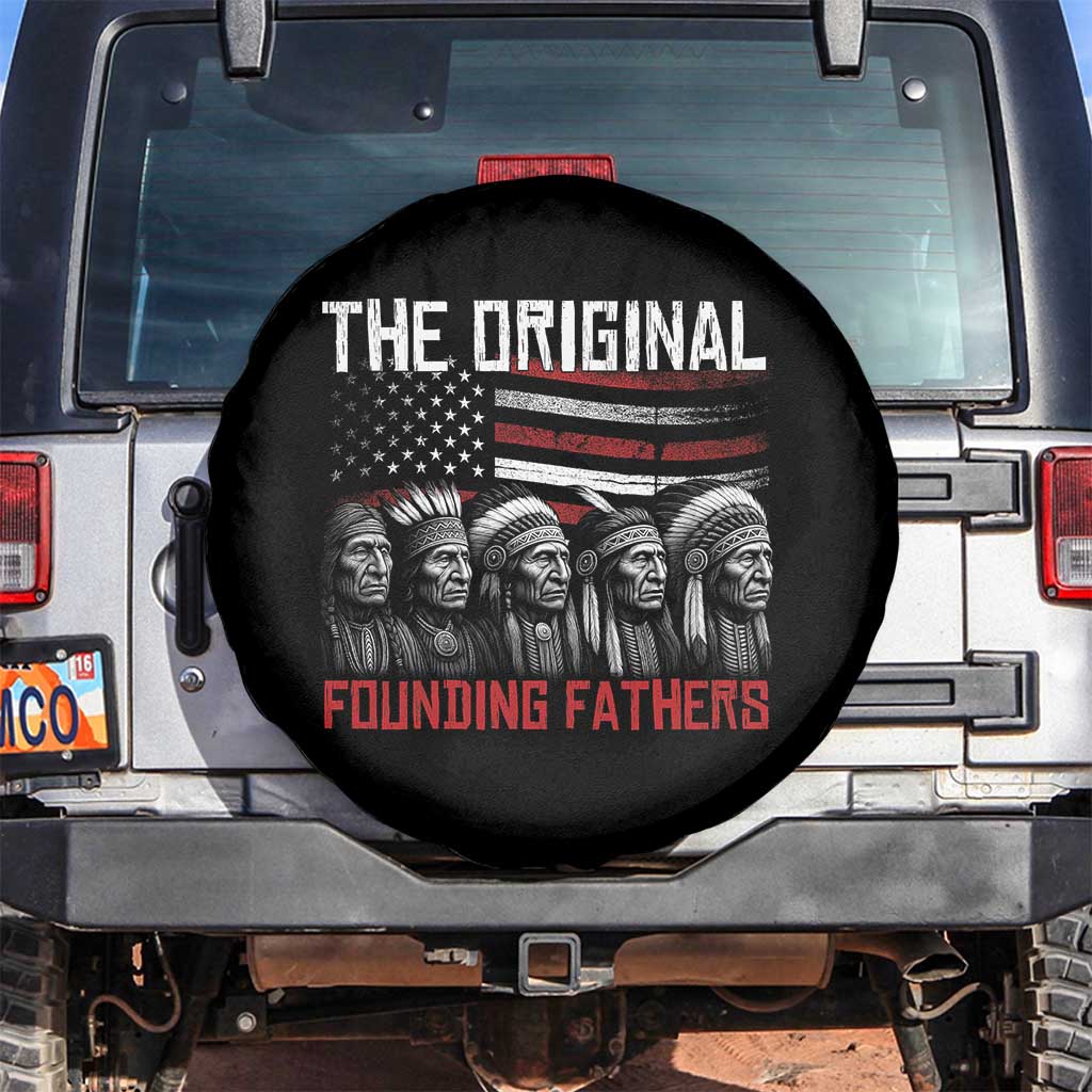 Native American Tribe Spare Tire Cover The Original Founding Fathers - Wonder Print Shop