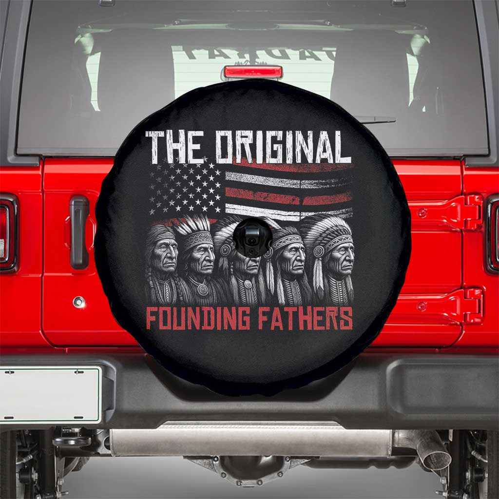 Native American Tribe Spare Tire Cover The Original Founding Fathers - Wonder Print Shop