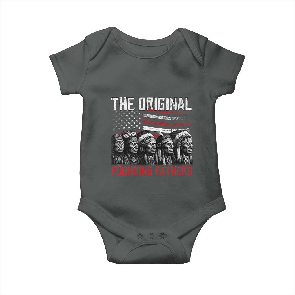Native American Tribe Baby Onesie The Original Founding Fathers - Wonder Print Shop